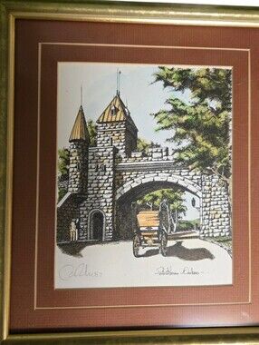 Complete 3-Piece Old Quebec Trilogy Set by Alain Couture signed by artist